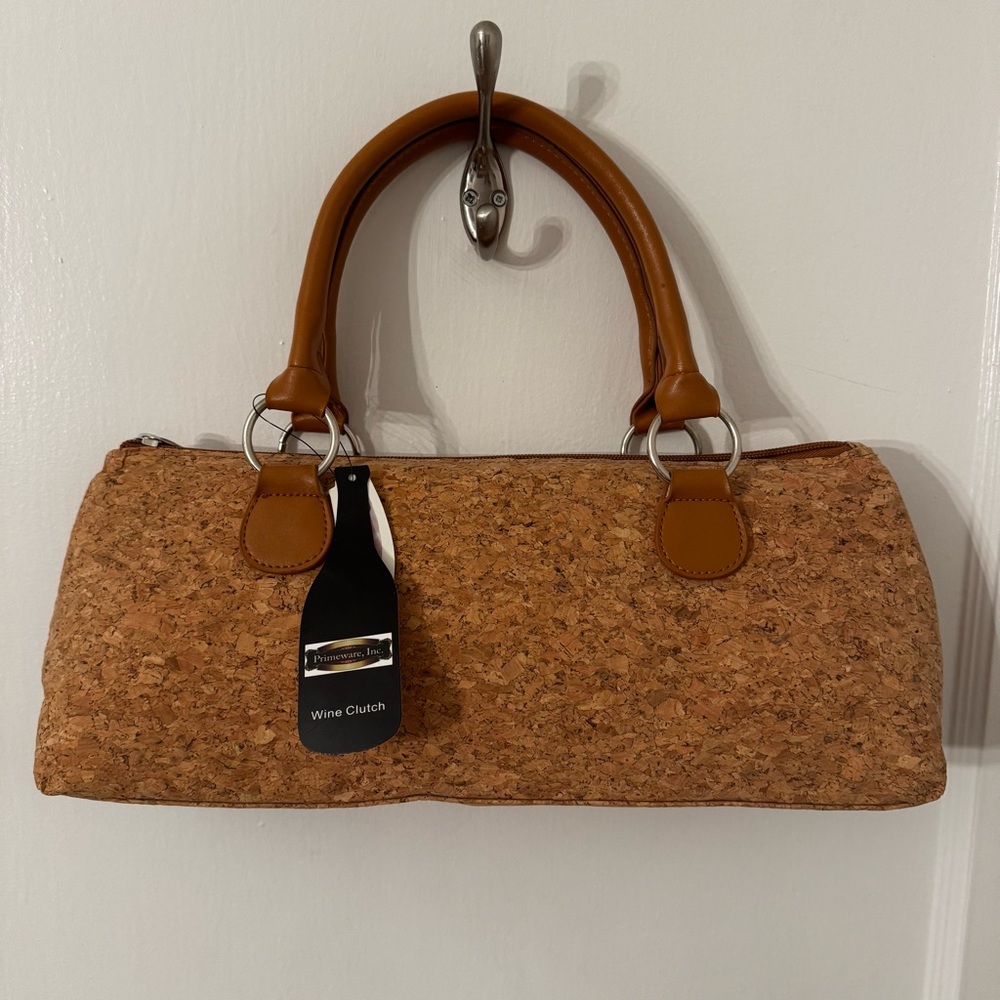 Primeware Cork Wine Bottle Clutch